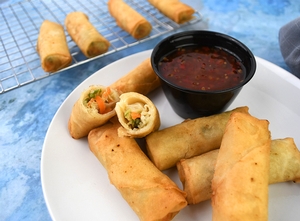 Mini Vegetable Spring Rolls (Cold Only)